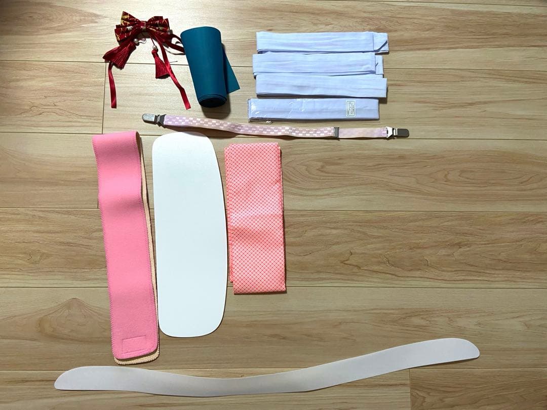 小学生　袴セット（紫・ピンク・花柄）卒業式