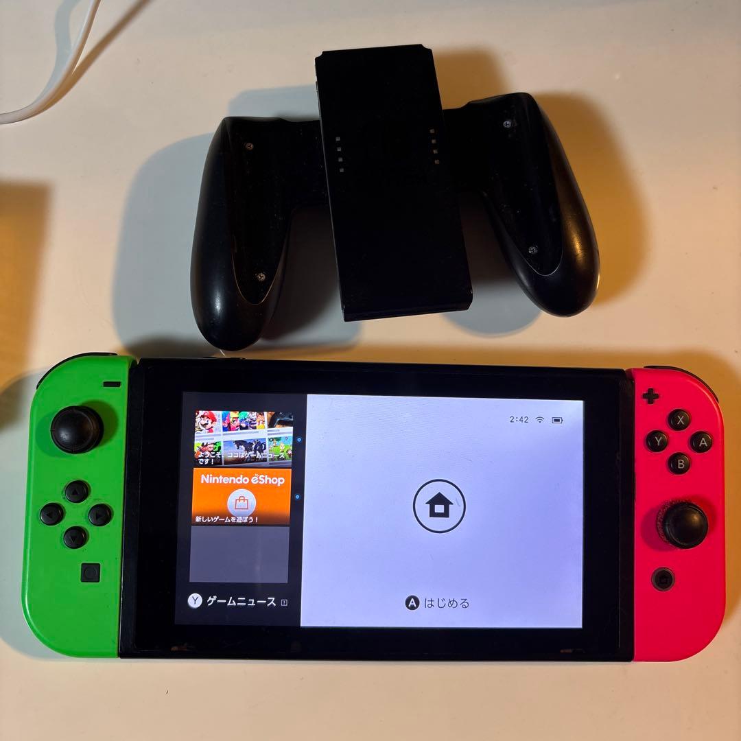 Nintendo Switch グリーン/ピンク Joy-Con