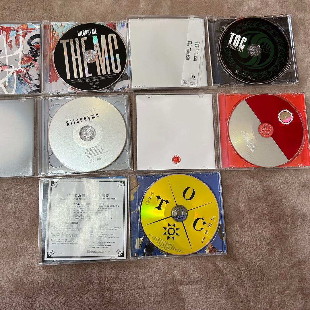 Hilcrhyme,TOC CD5枚セット