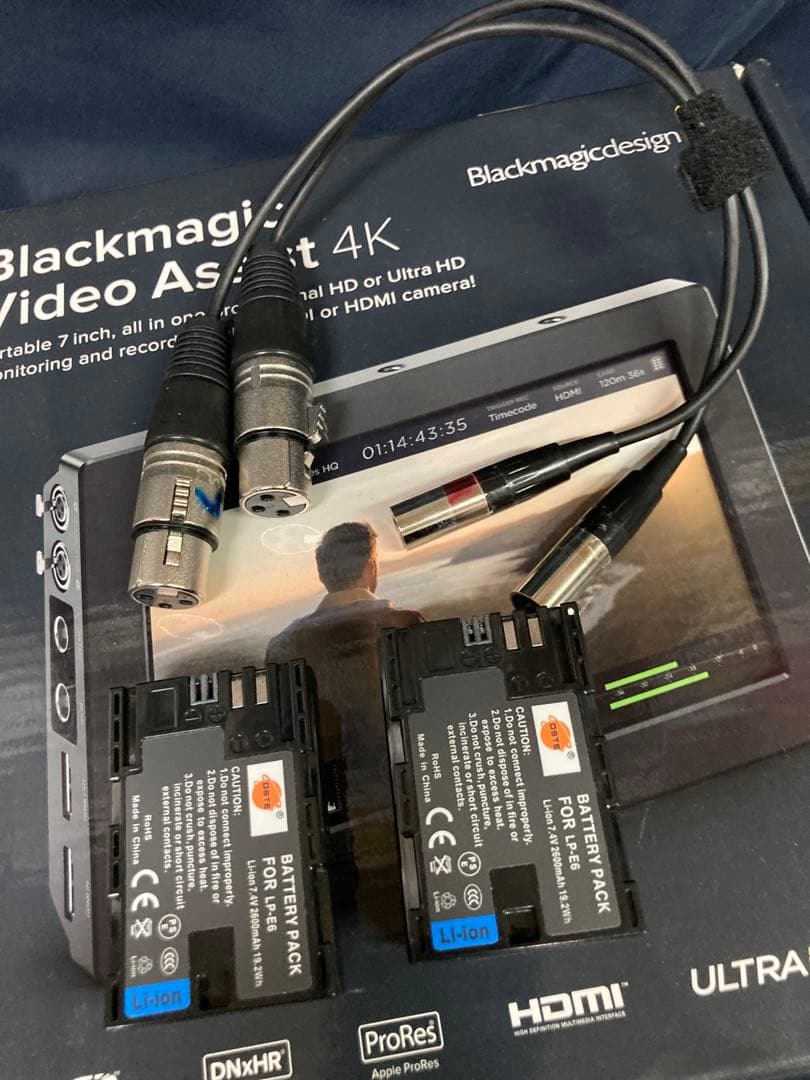Blackmagic Video Assist 4K 7インチ本体
