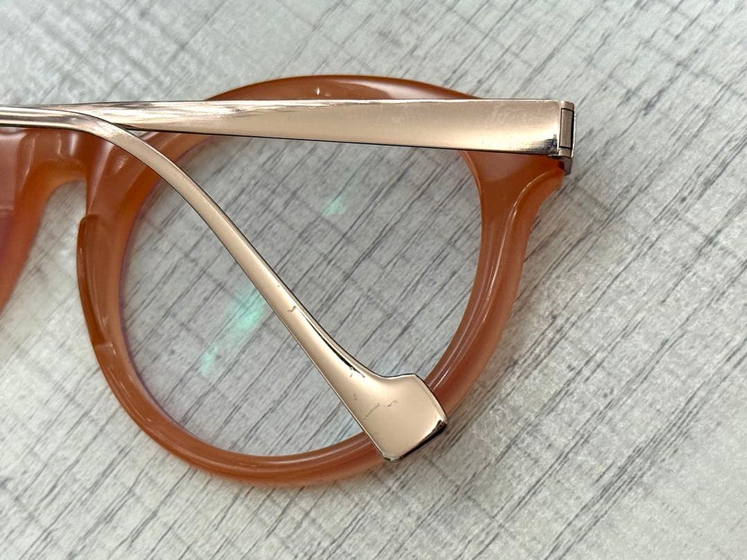 ★クリスチャンロス POWER PLUG コンビフレーム 度入メガネ