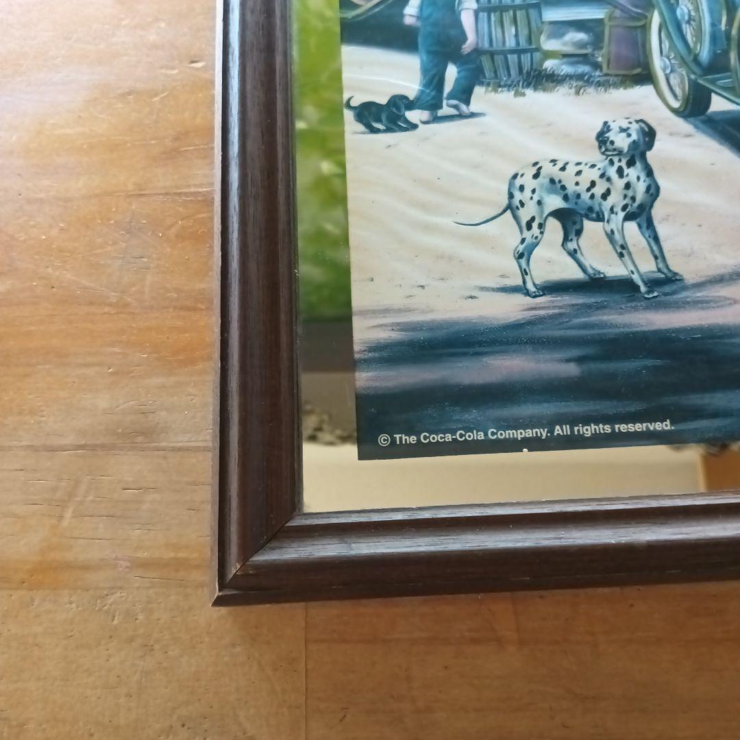 コカ・コーラ　パブミラー　ビンテージ