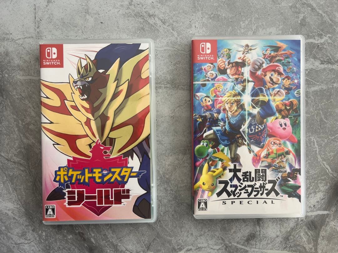 ⭐︎switchソフト⭐︎ポケットモンスター シールド& 大乱闘スマッシュブラザーズ