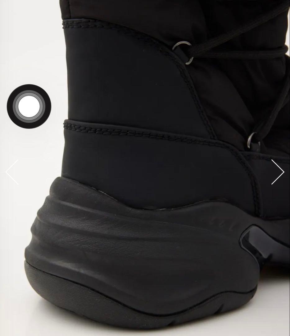 【新品未着用】PUFFER LONG ブーツ (23.5-24.0)