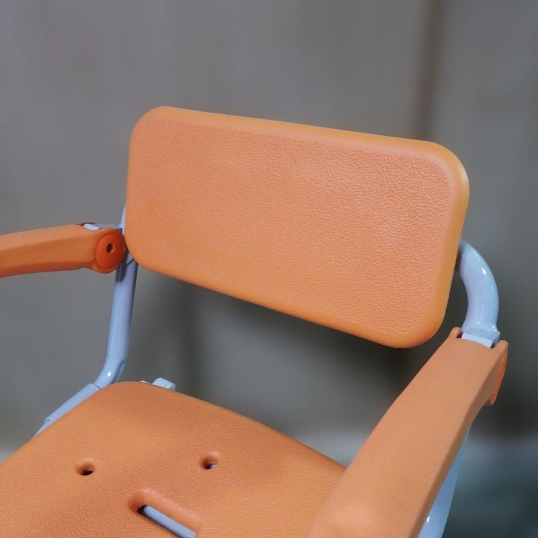 パナソニック シャワーチェア ワンタッチ PN-L41831 オレンジ