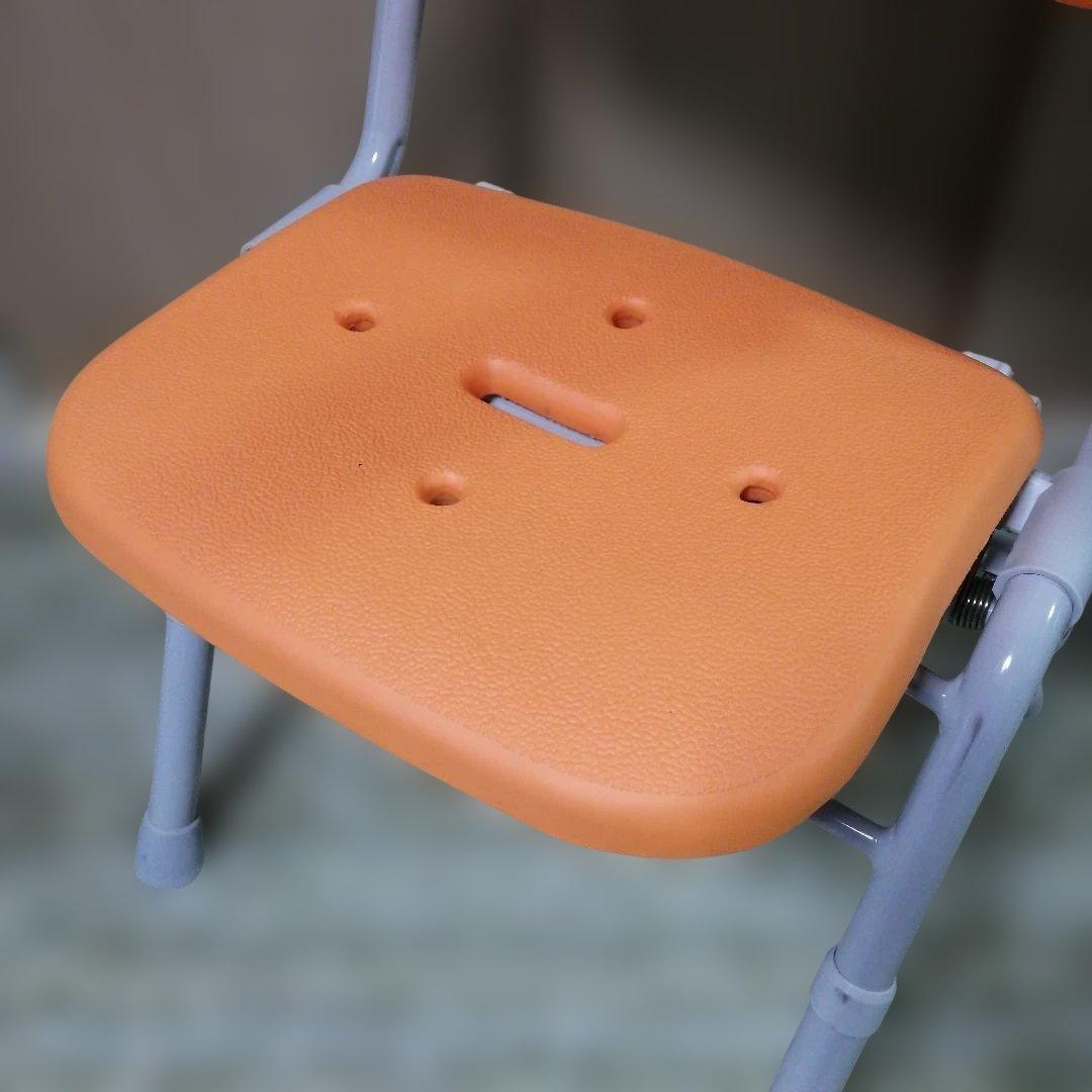 パナソニック シャワーチェア ワンタッチ PN-L41831 オレンジ