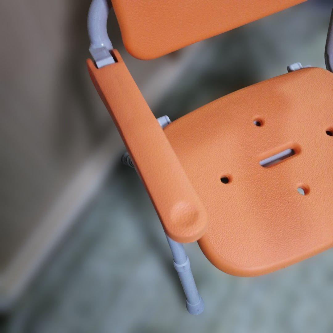 パナソニック シャワーチェア ワンタッチ PN-L41831 オレンジ