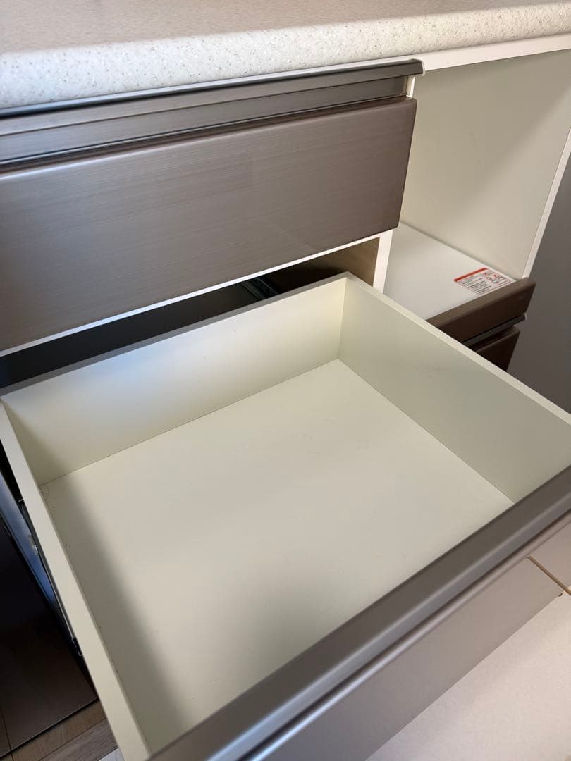 ニトリ　アルミナ2 140CT SIキッチンカウンター