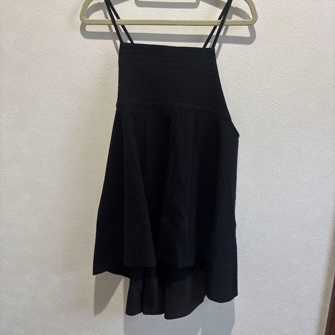 【新品】Curensology(カレンソロジー)/サッカーフレアキャミソール