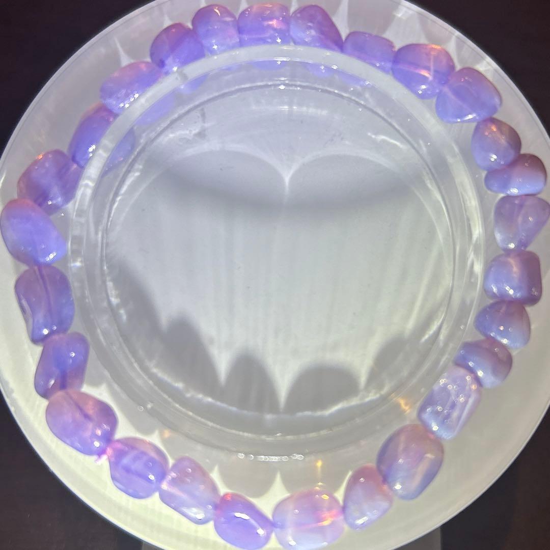 天然石 スコロライトブレスレット タンブル