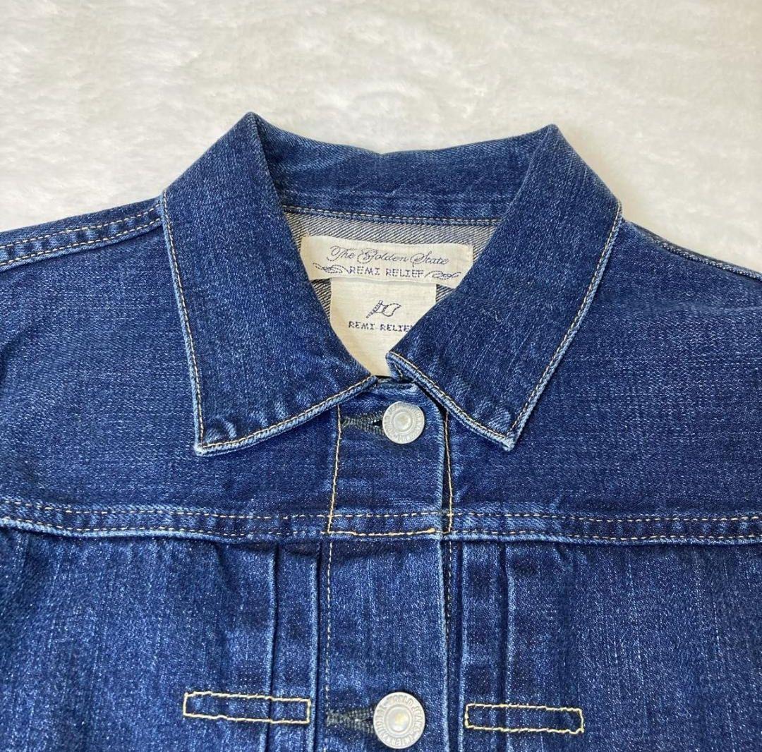REMI RELIEF レミレリーフ　Gジャン　ジャケット　シンチバック　Ｓ
