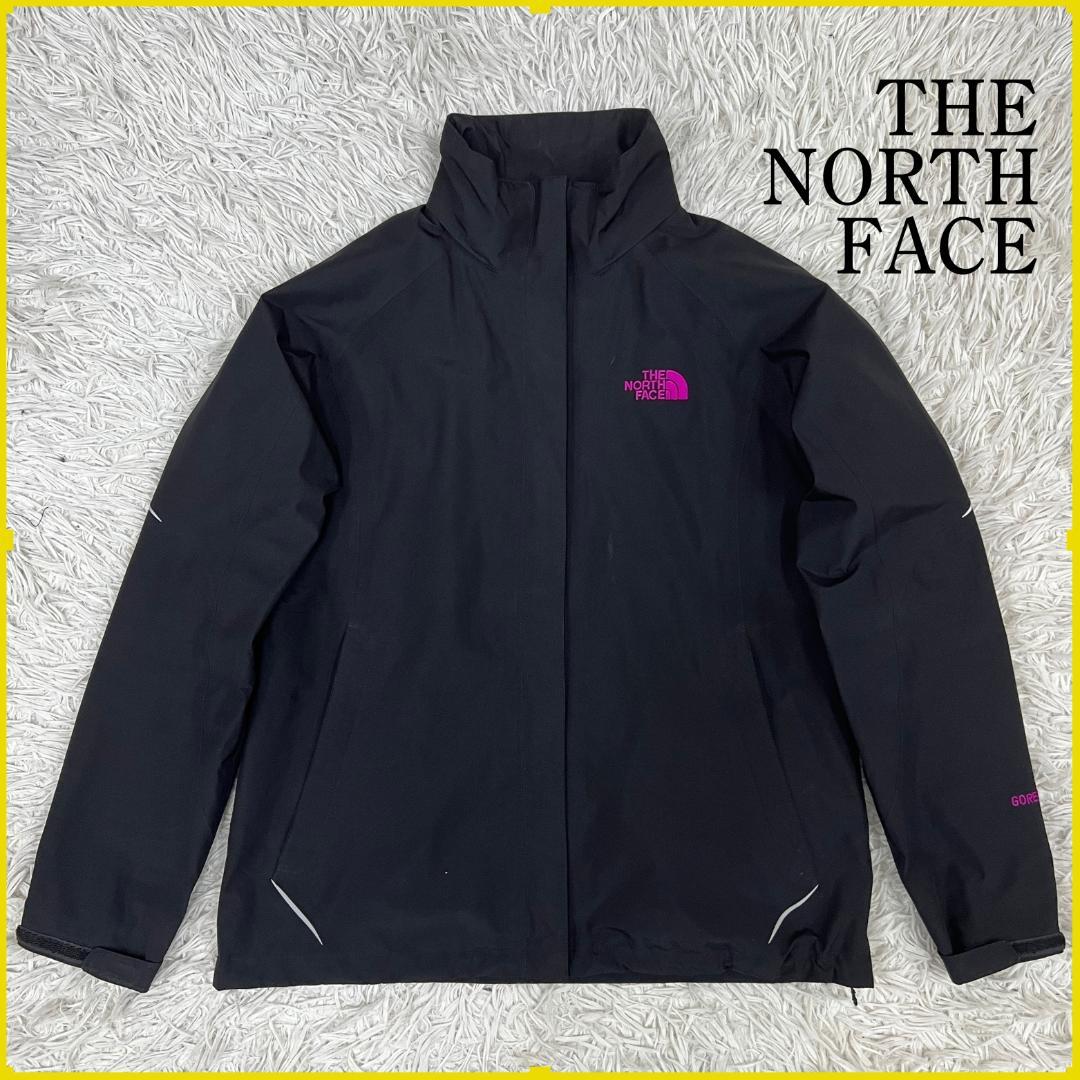 《美品》ザノースフェイス マウンテンジャケット ゴアテックス レディース (L)