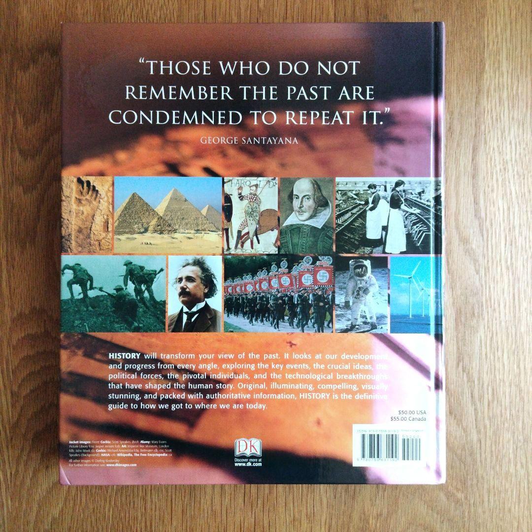 洋書 HISTORY: The Definitive Visual Guide DK