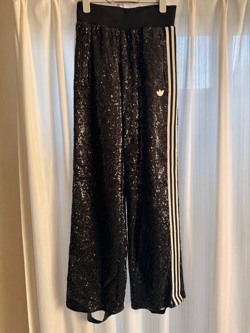 adidas Originals BLUE VERSION スパンコール　パンツ