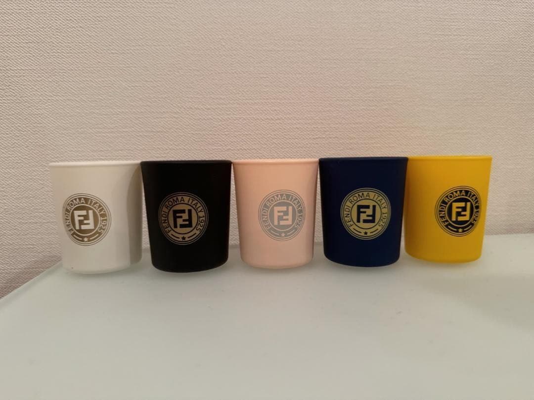 FENDI　フェンディ アロマキャンドル 5個セット【箱付き】