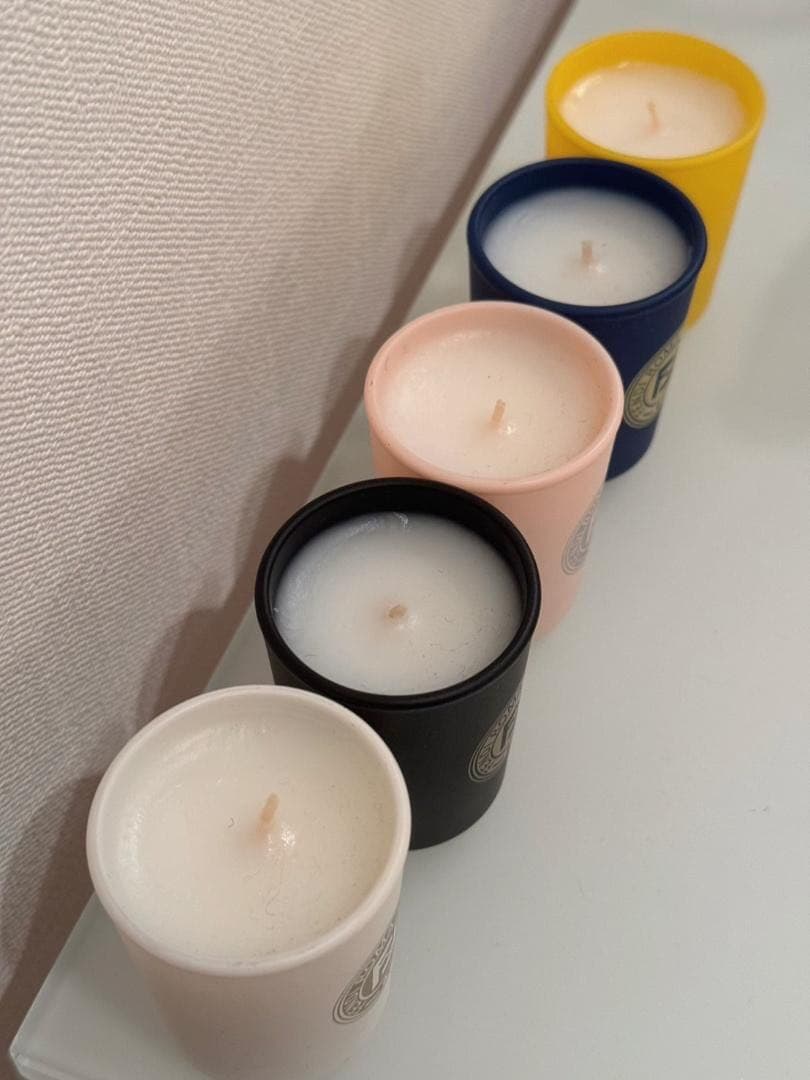 FENDI　フェンディ アロマキャンドル 5個セット【箱付き】