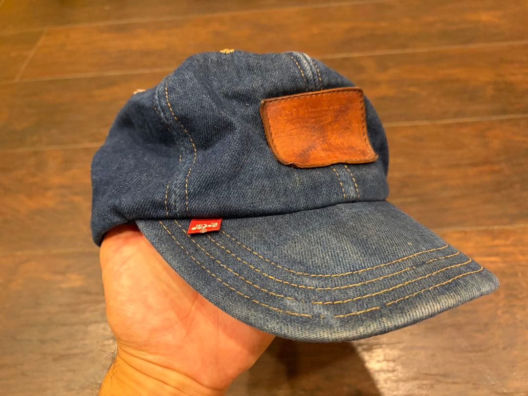 値下不可　ビンテージ　リーバイス　デニム　キャップ　Levi's cap