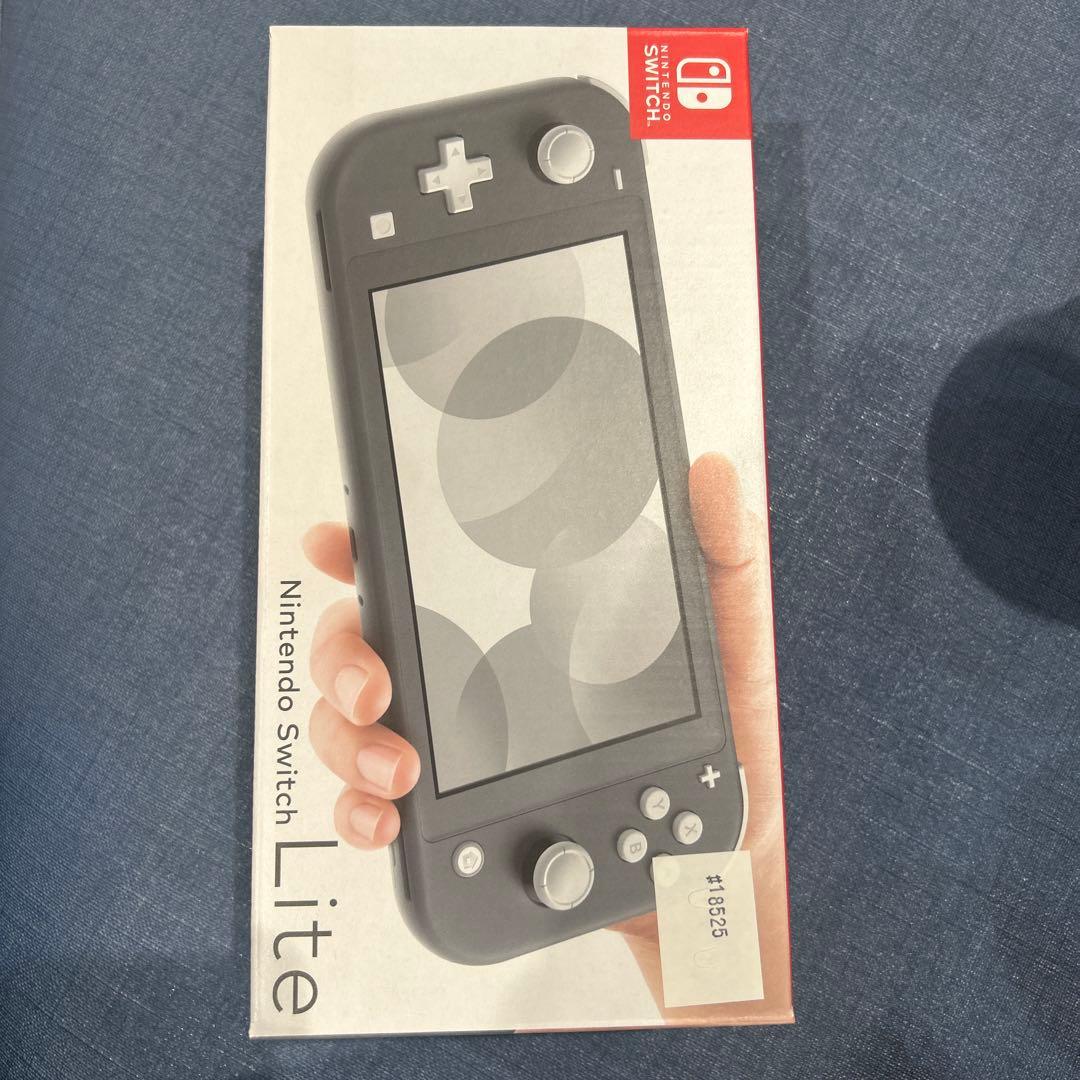 Nintendo Switch Lite 本体 Gray 新品未使用•未開封