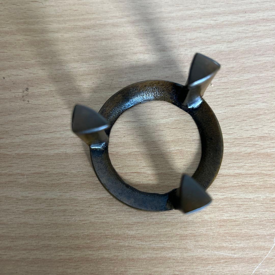 唐銅 七種蓋置 芳光造 茶道具 茶器 蓋置 共箱 共布 美品 です。