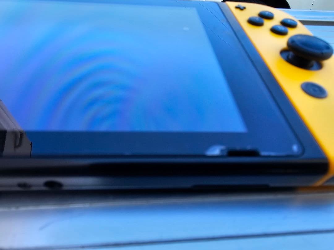 Nintendo Switch 本体 紫/オレンジ 付属品付き