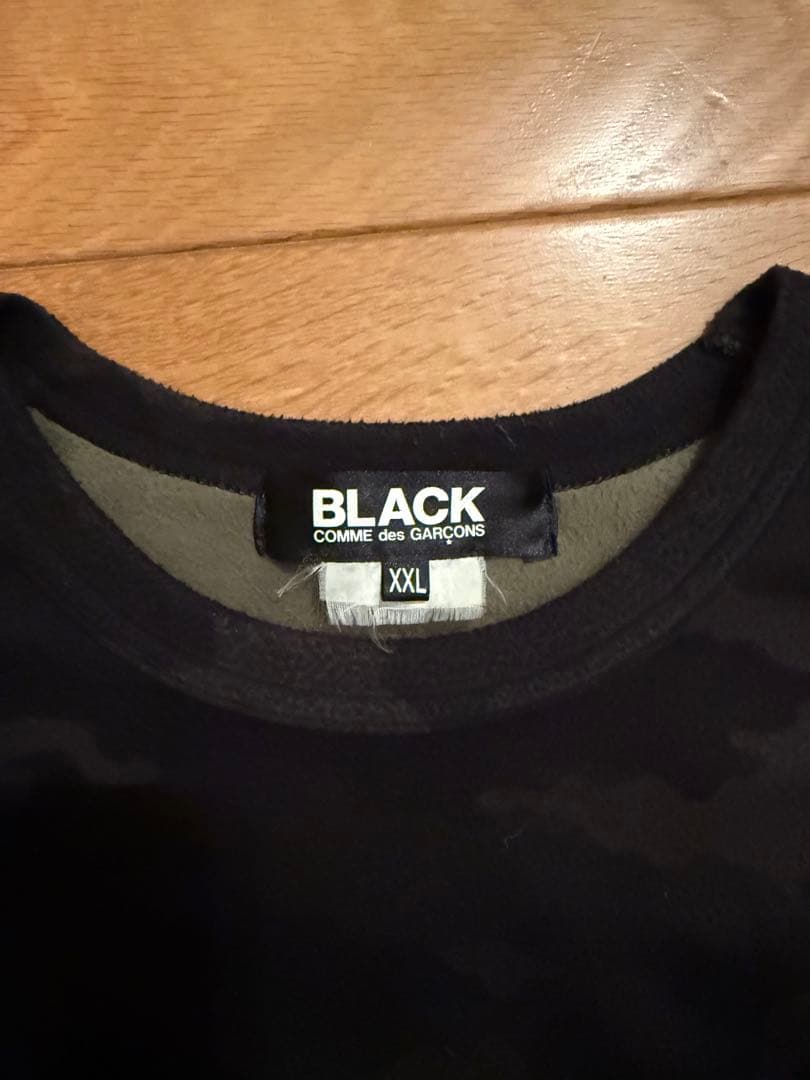BLACK COMME des GARÇONS カモフラージュスウェット
