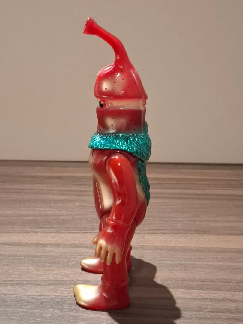 ケムール人 M1号 ワインクリア成型 スタンダードサイズ ソフビ