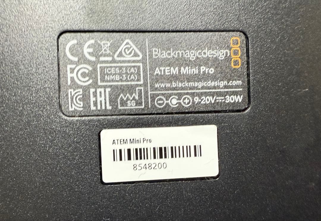 あっぷるさん専用　ATEM mini pro