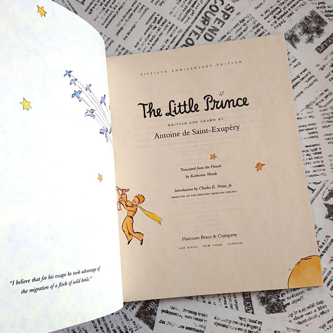 希少【匿名配送】★星の王子さま★ 50周年記念 愛蔵版 英語