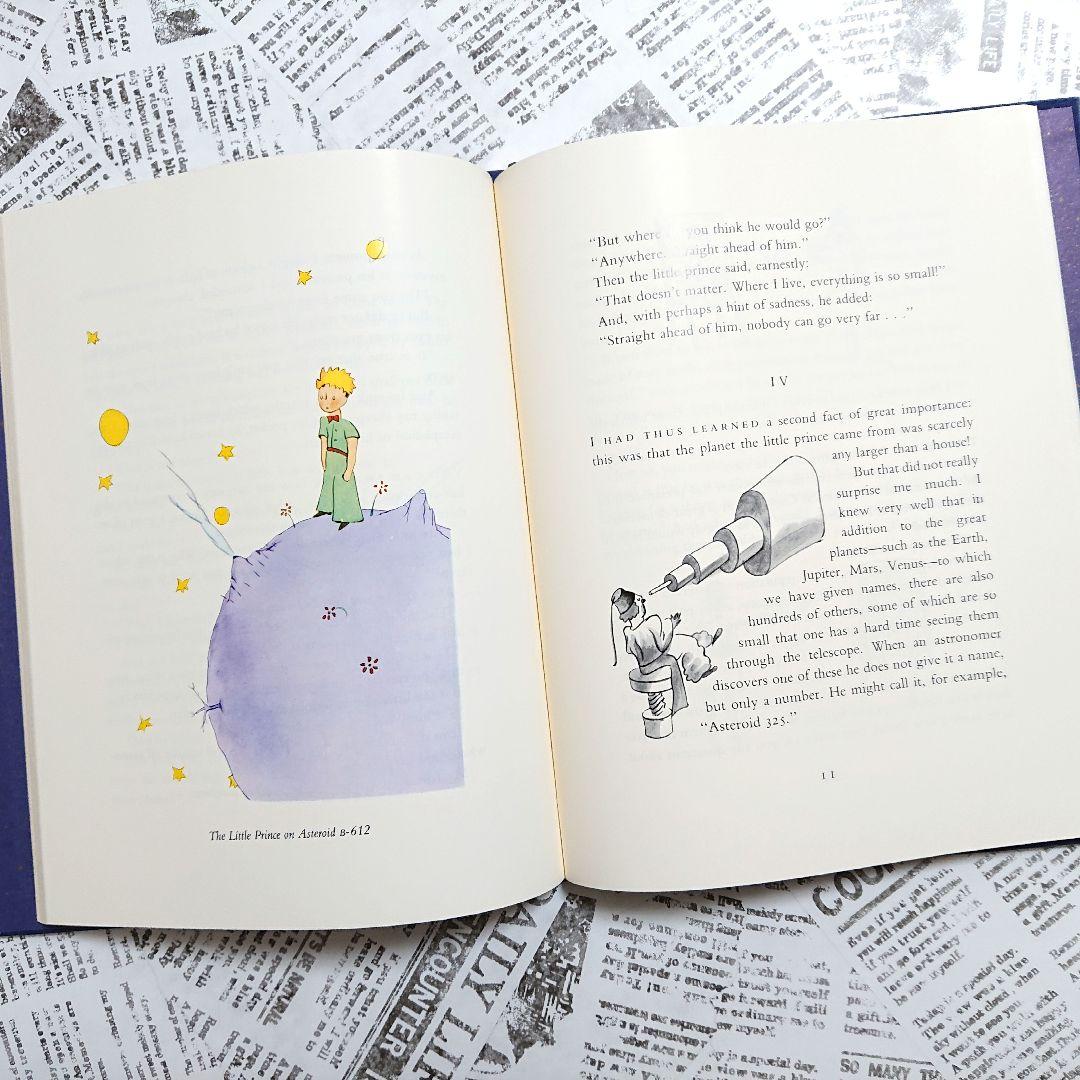 希少【匿名配送】★星の王子さま★ 50周年記念 愛蔵版 英語