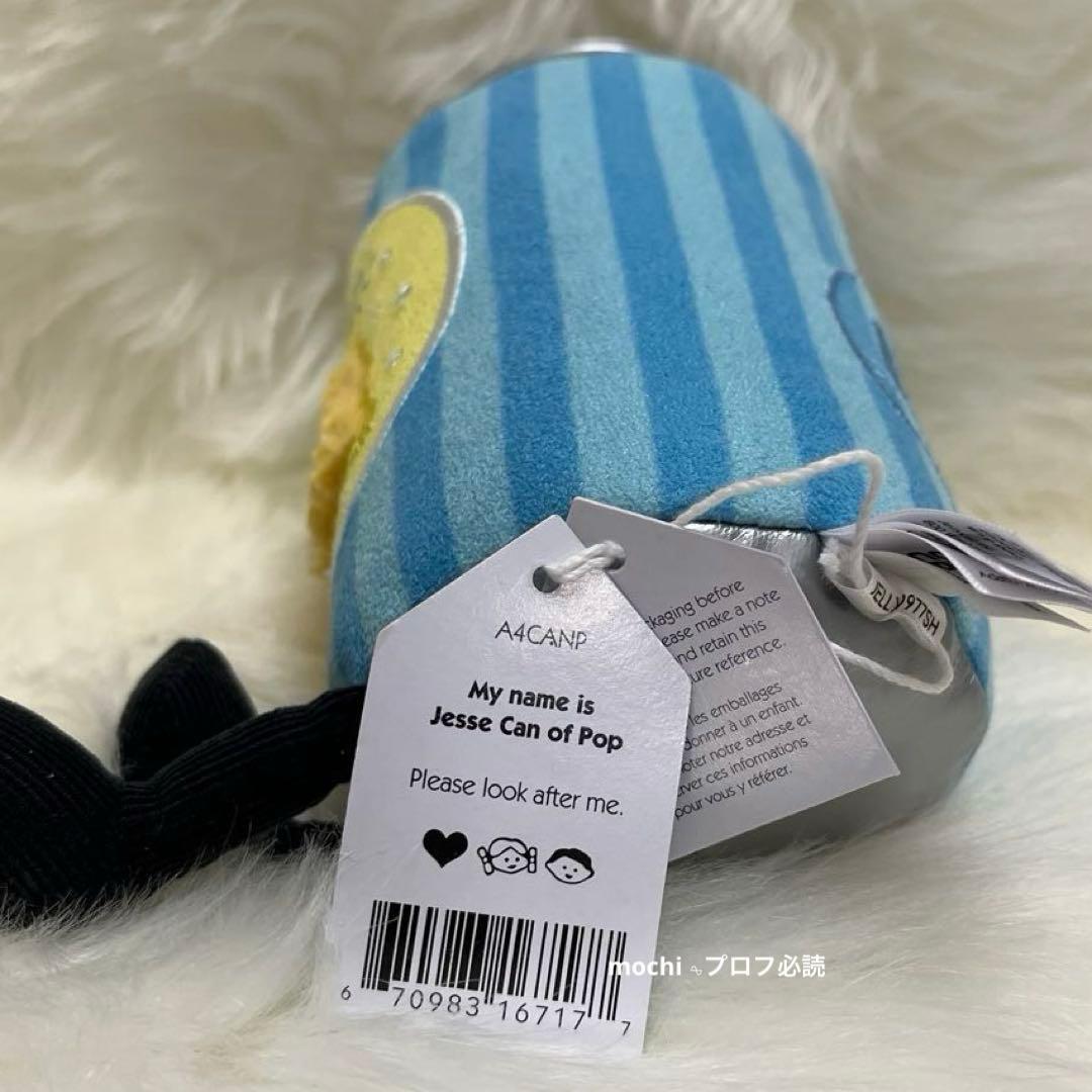  Jease Can of Pop ぬいぐるみ新品未使用タグ付き
