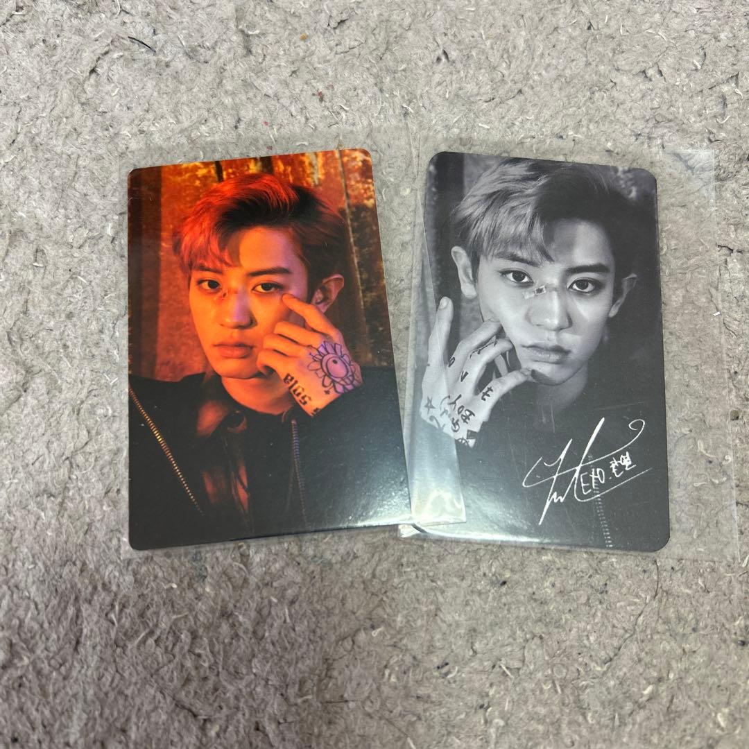 EXO チャニョル ウェットティッシュ トレカ