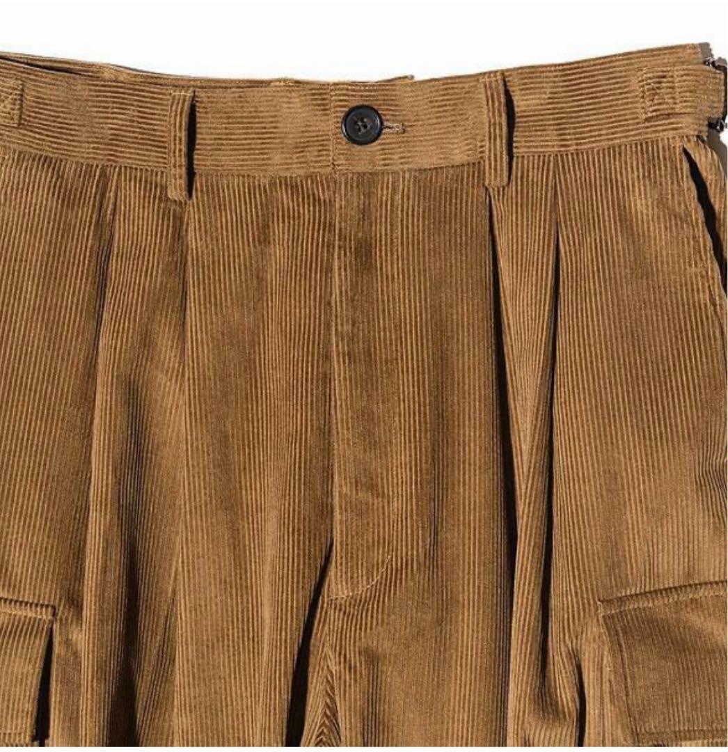 glamb グラム Corduroy Deformed Pants L ブラウン