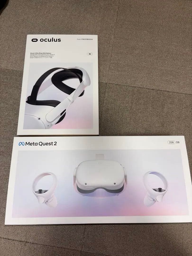  Quest 2 256GB & 専用Eliteストラップバッテリー