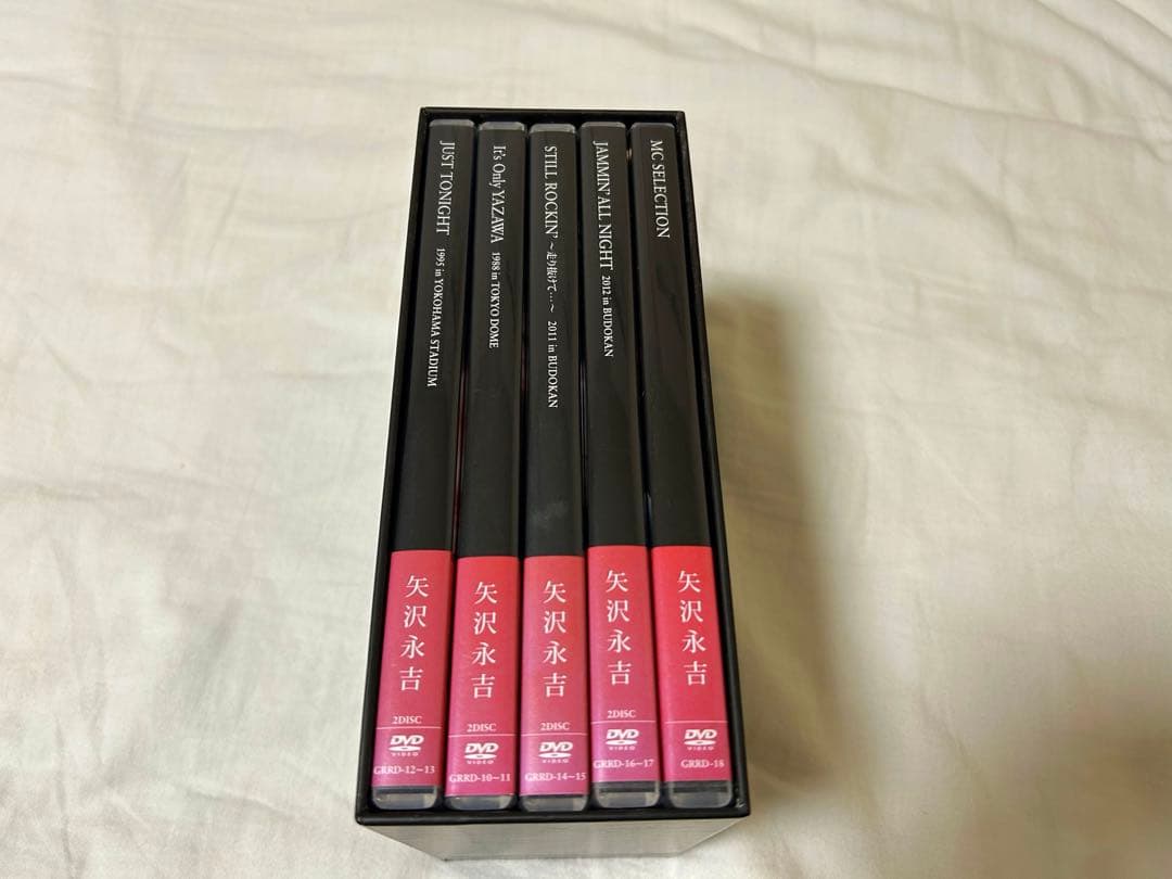 矢沢永吉 TREASURE BOX 5枚セット