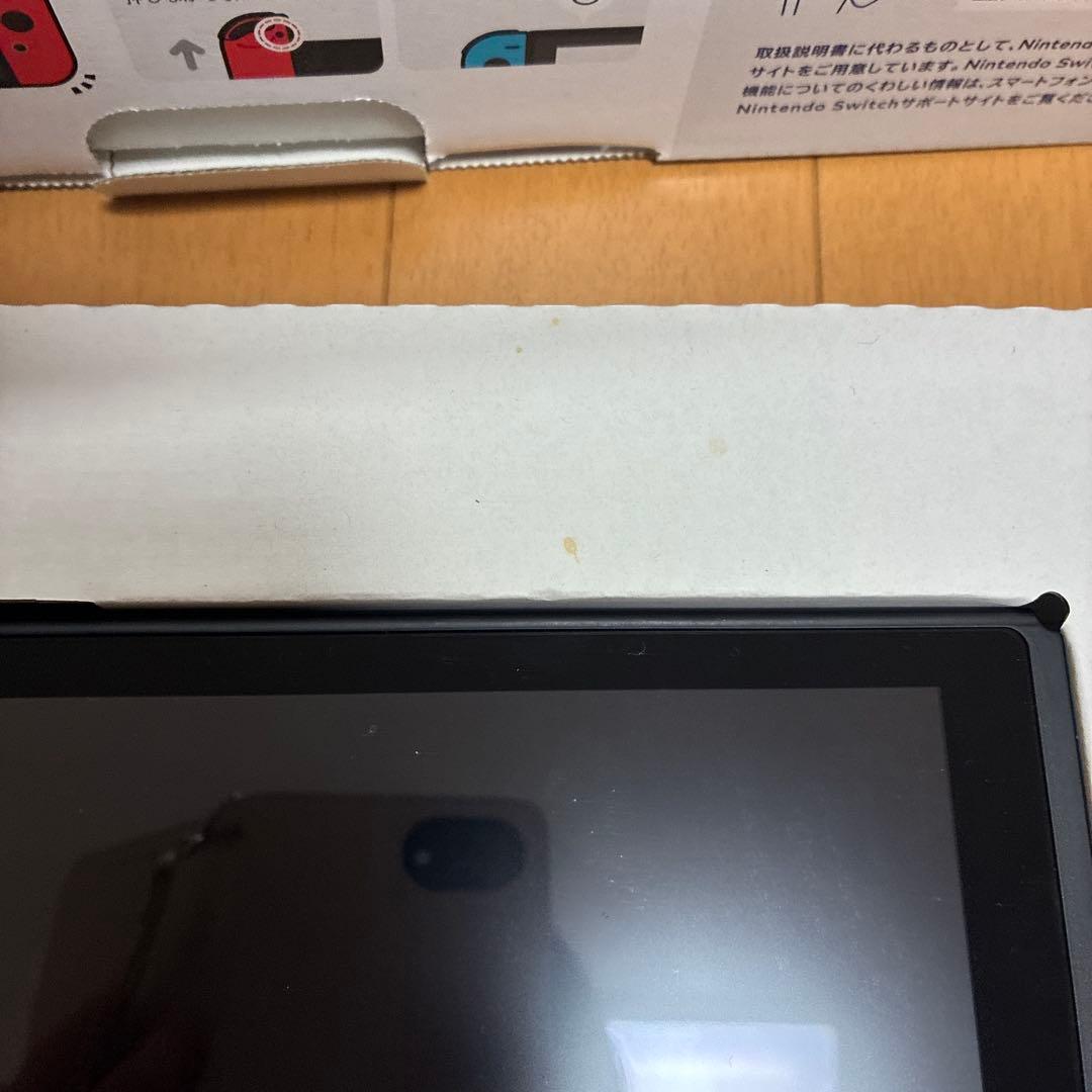 NINTENDO switch 左コントローラー破損　ジャンク品