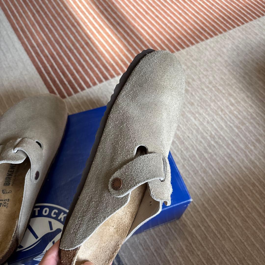 BIRKENSTOCK Boston BS サンダル 41 ベージュ