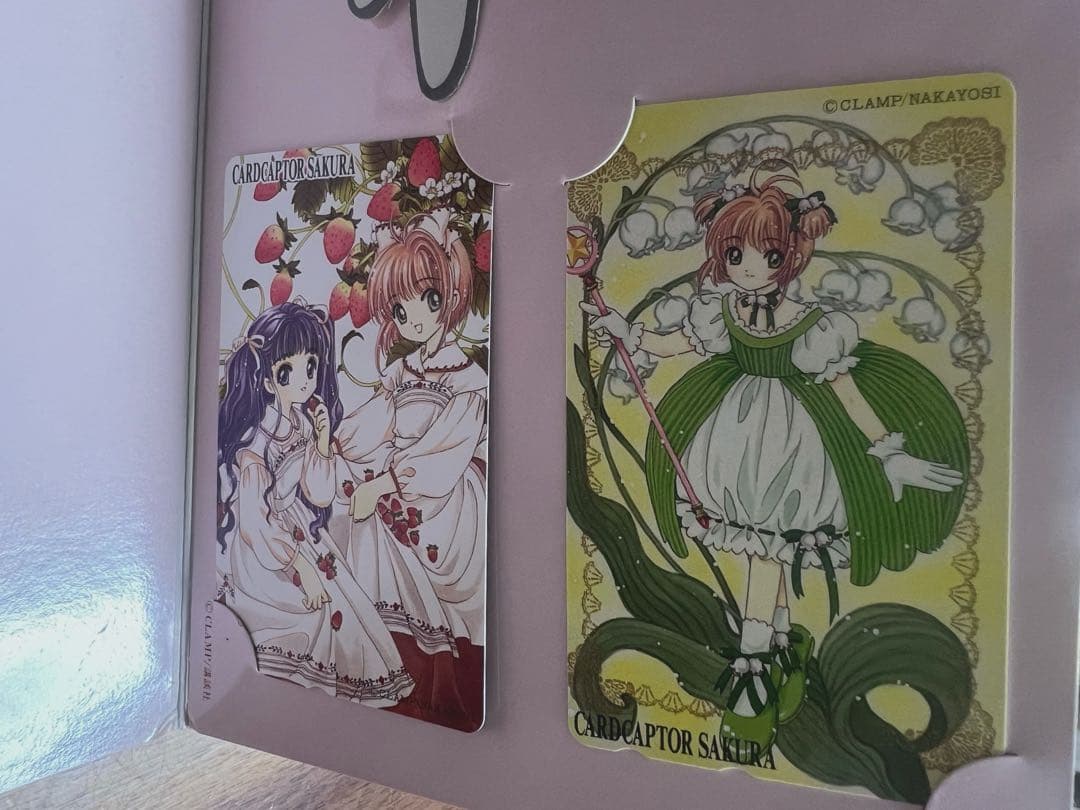 カードキャプターさくら/CLAMP 台紙付きカード　未使用