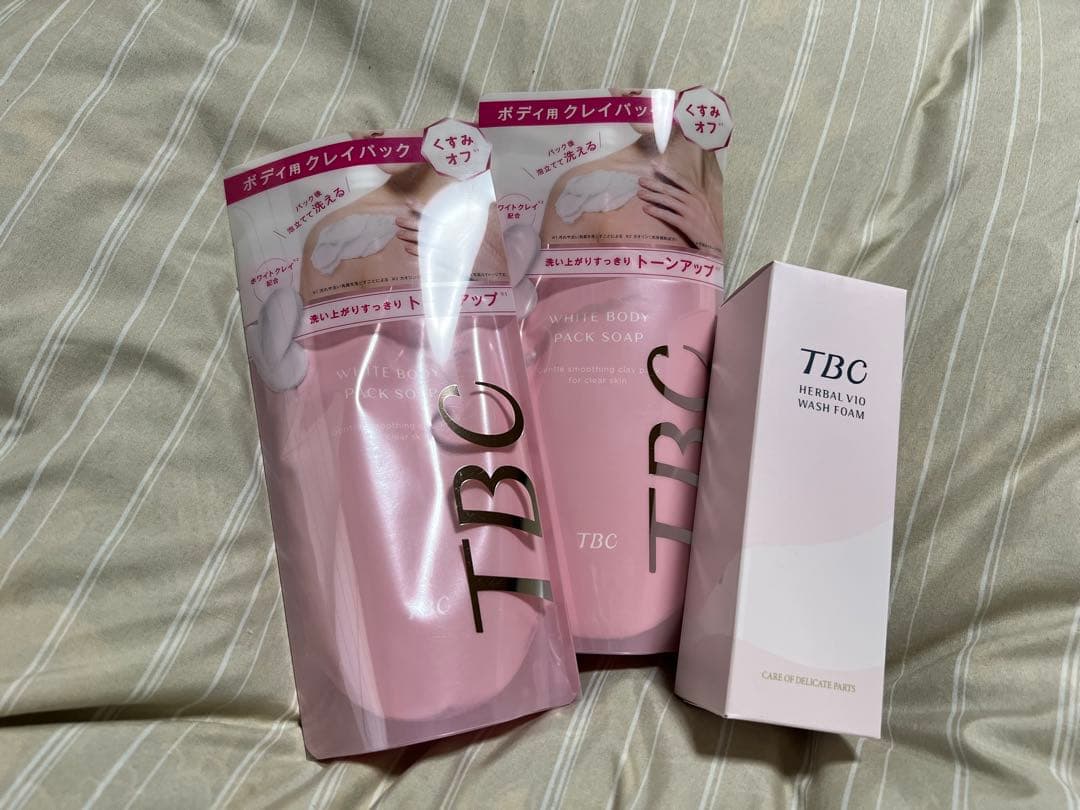 TBC HERBAL VIO WASH FOAM & ボディ用クレイパック