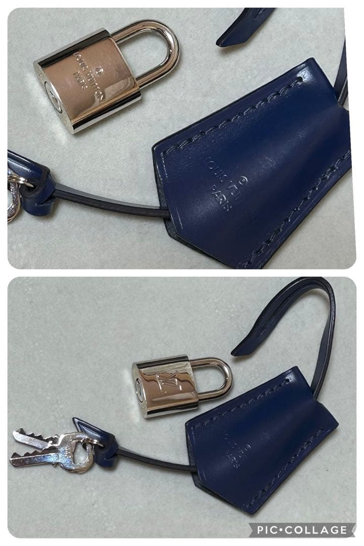 【美品】LOUIS VUITTON エピ　アルマ　ハンドバッグ　南京錠　鍵付き