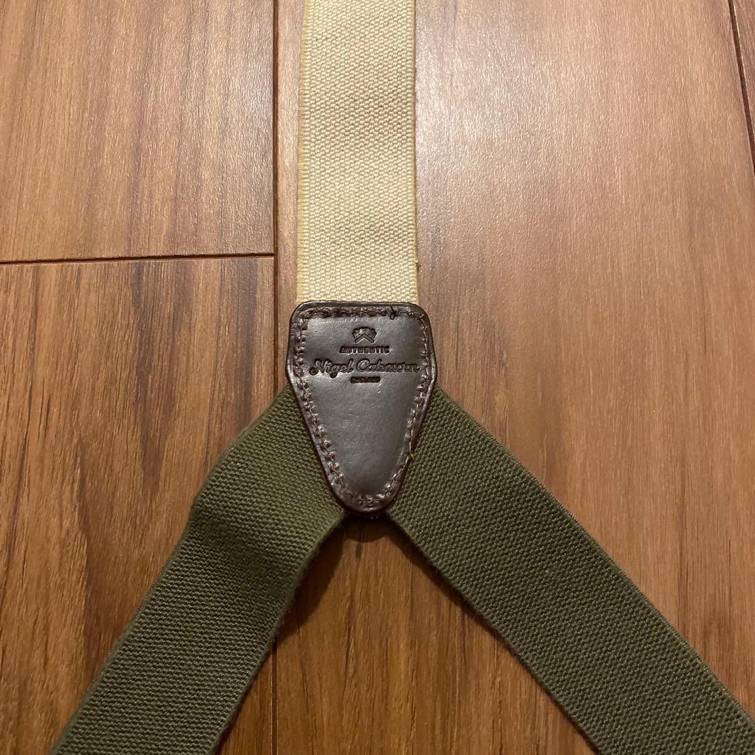 Nigel Cabourn Blaces AUTHENTIC LINE オリーブ