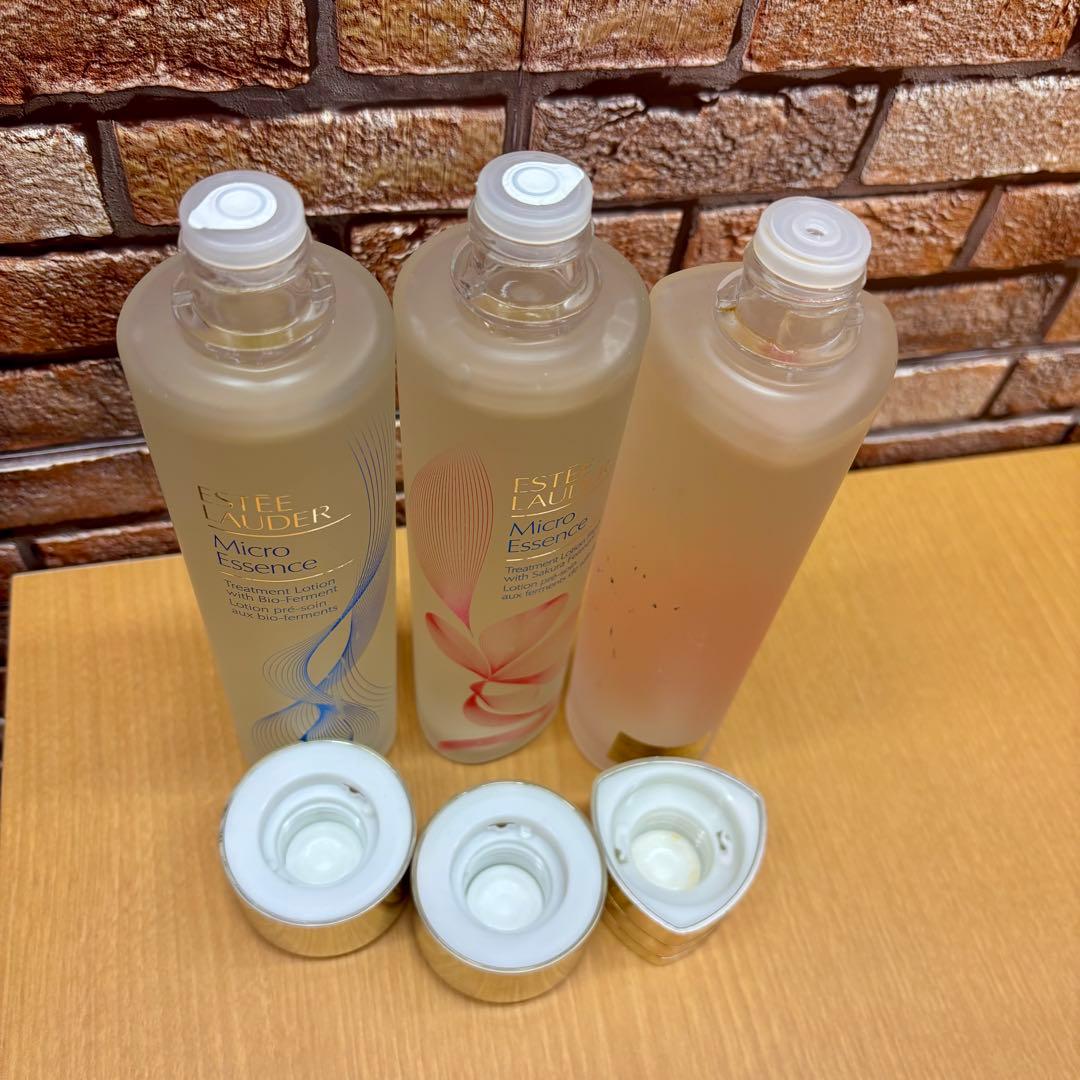 ☆エスティローダー　マイクロエッセンスローション　3本セット