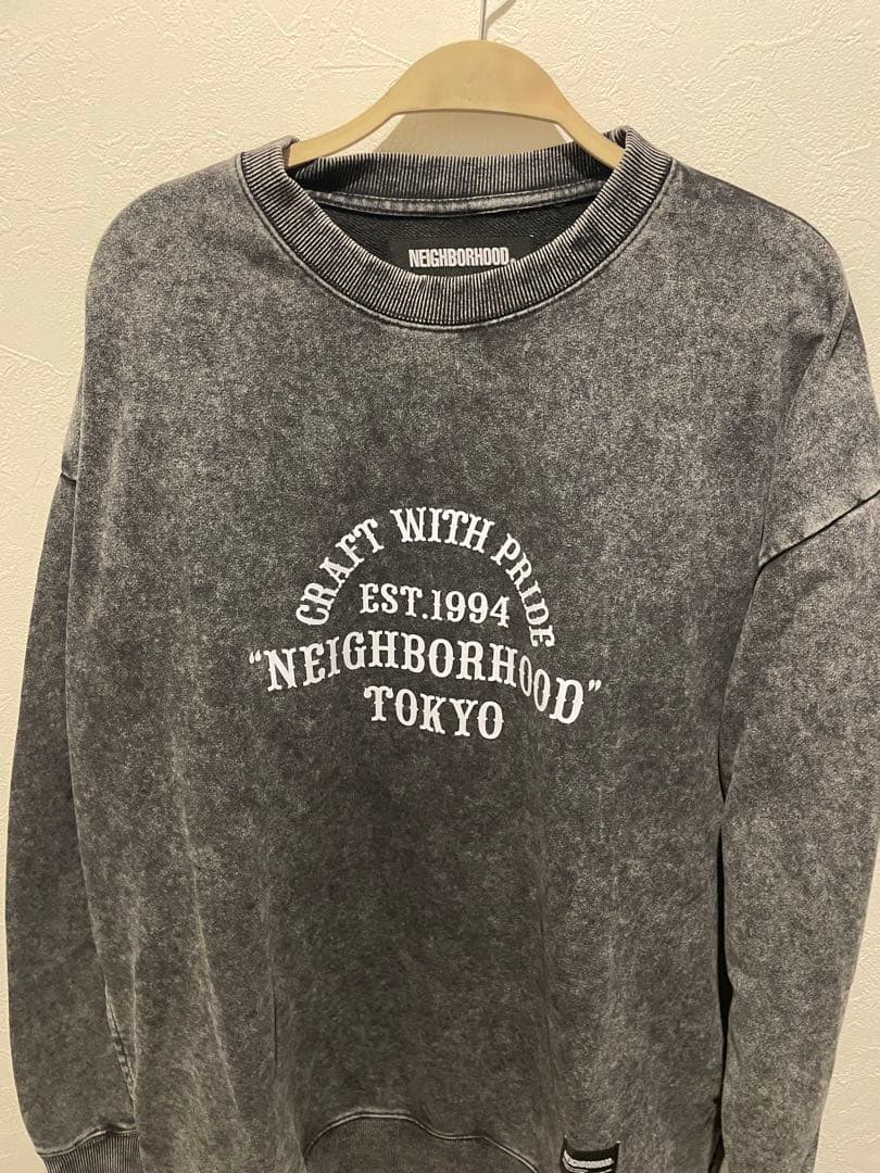NEIGHBORHOOD ヴィンテージグレー　オーバーサイズスウェット