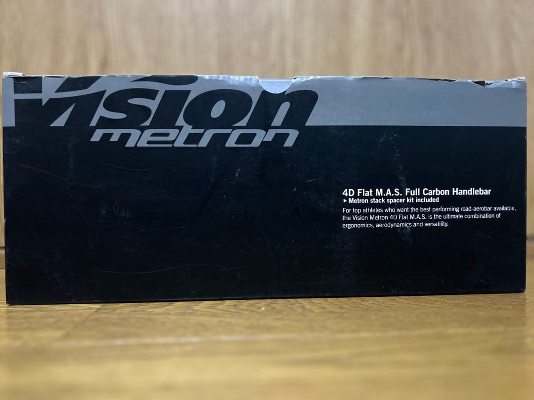 Vision METRON 4Dフラットフルカーボンハンドルバー