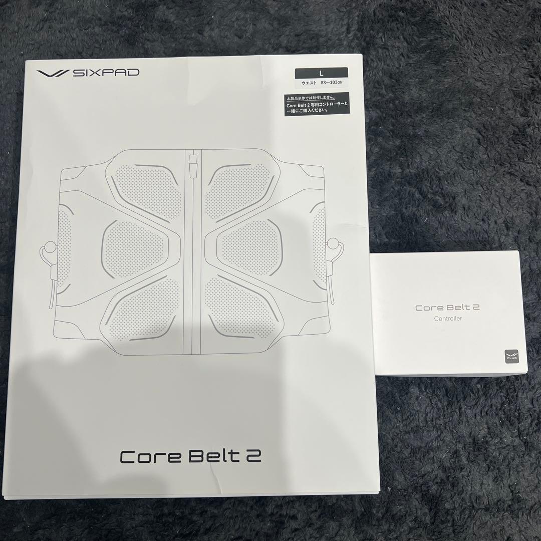 シックスパッドコアベルト2リモコン付き　Lサイズ