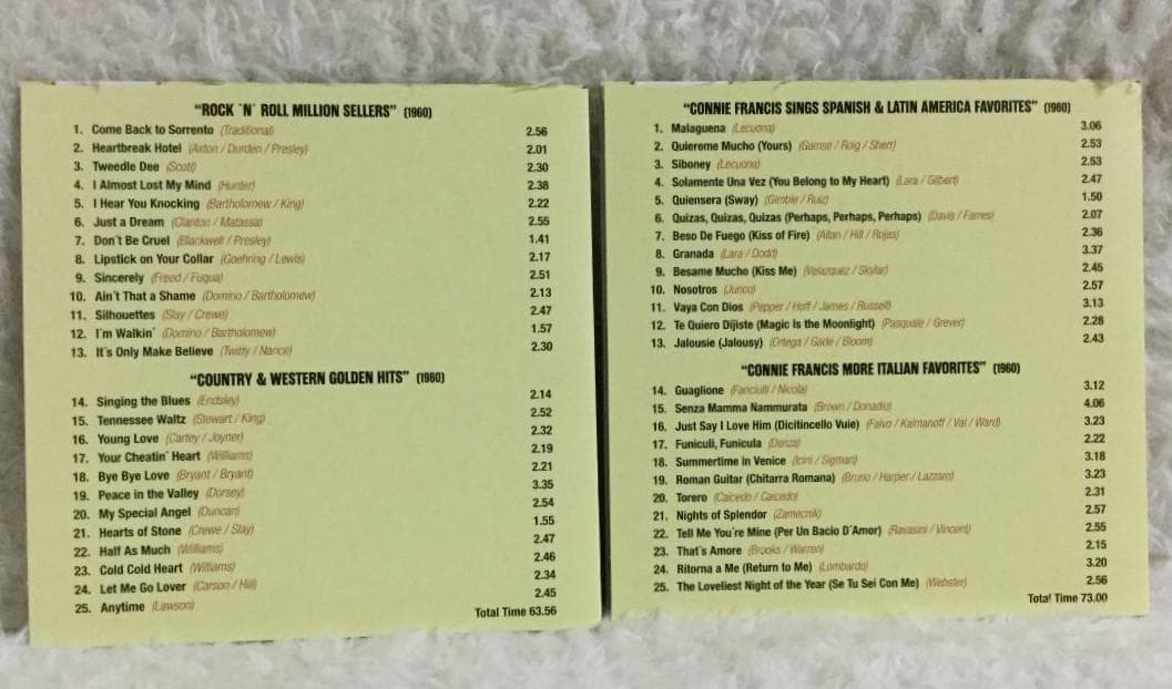 洋楽 Connie Francis - 19 Original Albums &