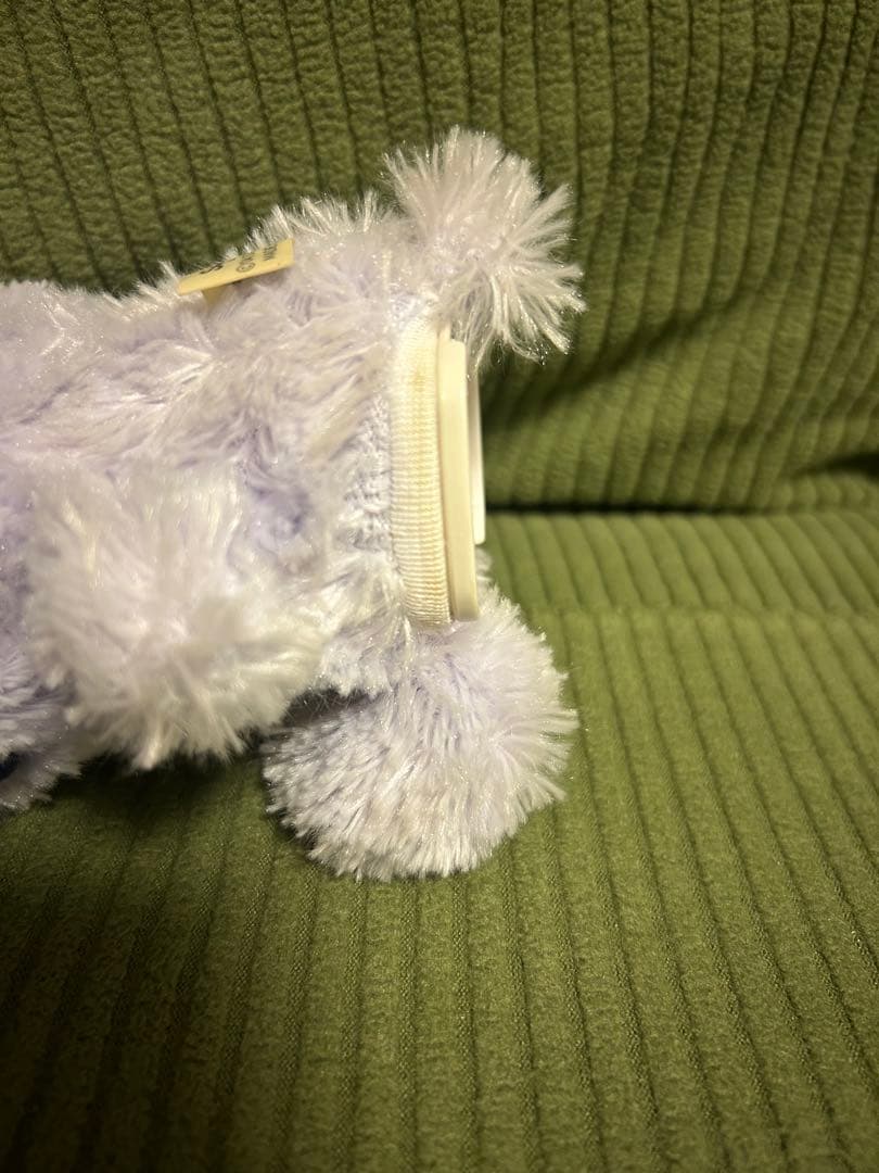 シュガーバニーズ　ブルーベリーうさ　うなずきぬいぐるみ