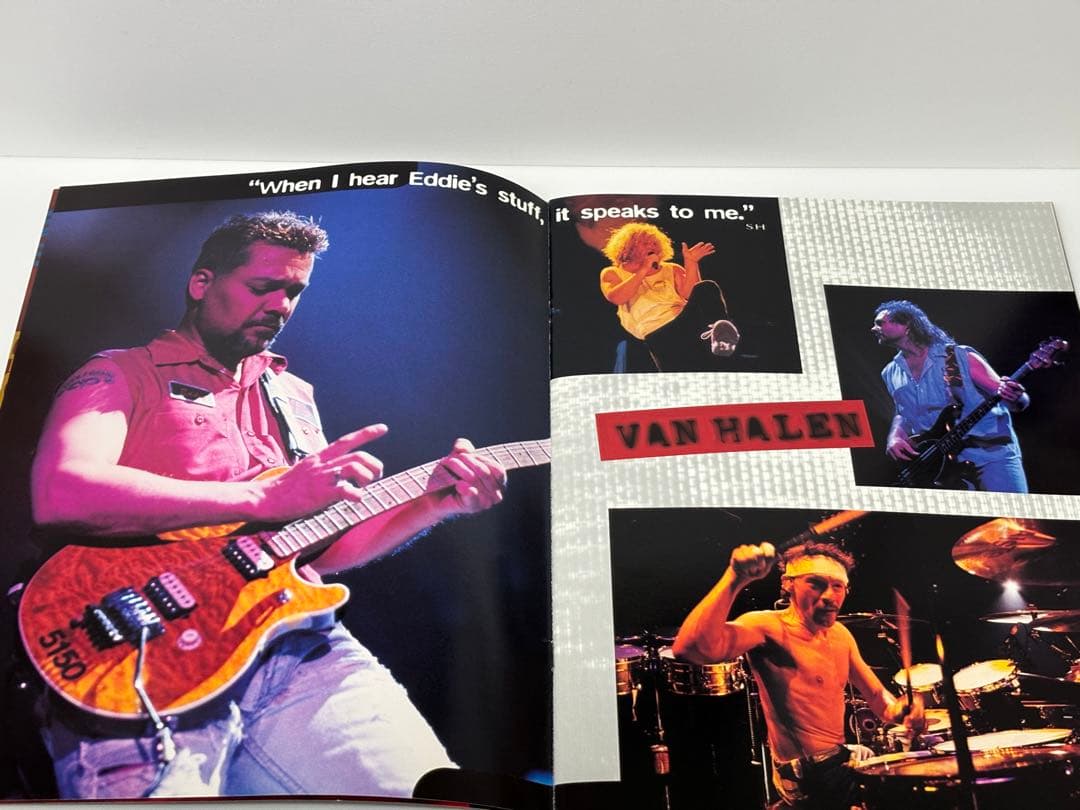 ヴァンヘイレン　ライブパンフレット