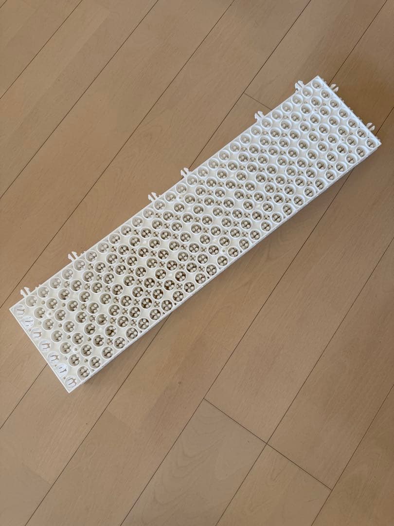 １２枚　スノートレーニング専用人工芝　スノーマット　ホワイト