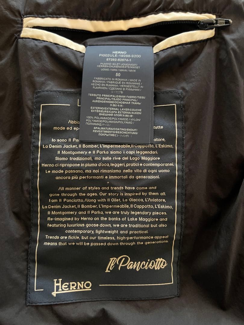 HERNO ヘルノ　ダウンベスト