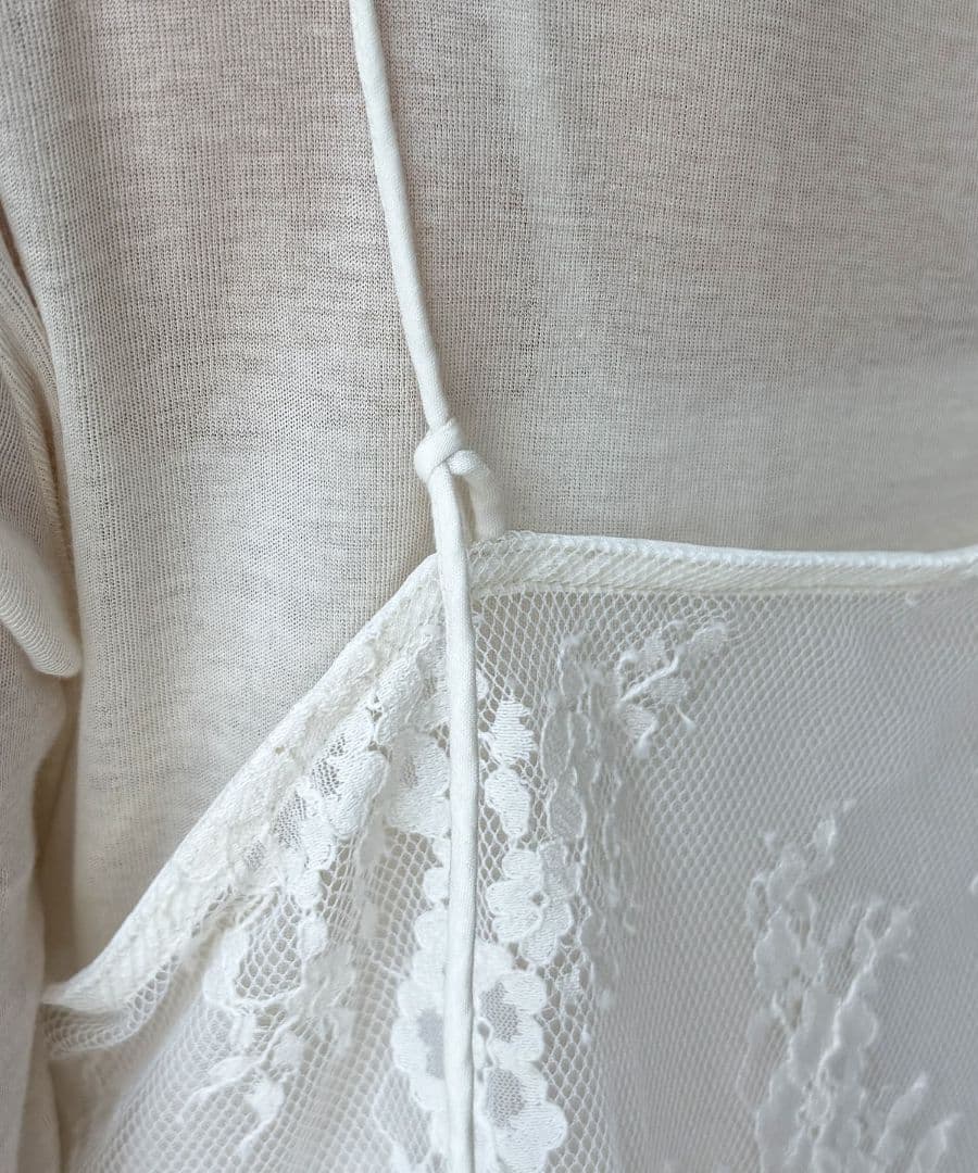 DOUDOU 今期 スカラレースキャミ